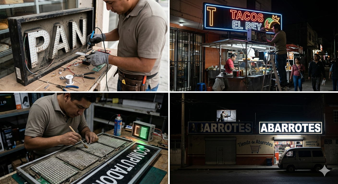 Cambio de Fuentes de Alimentación LED