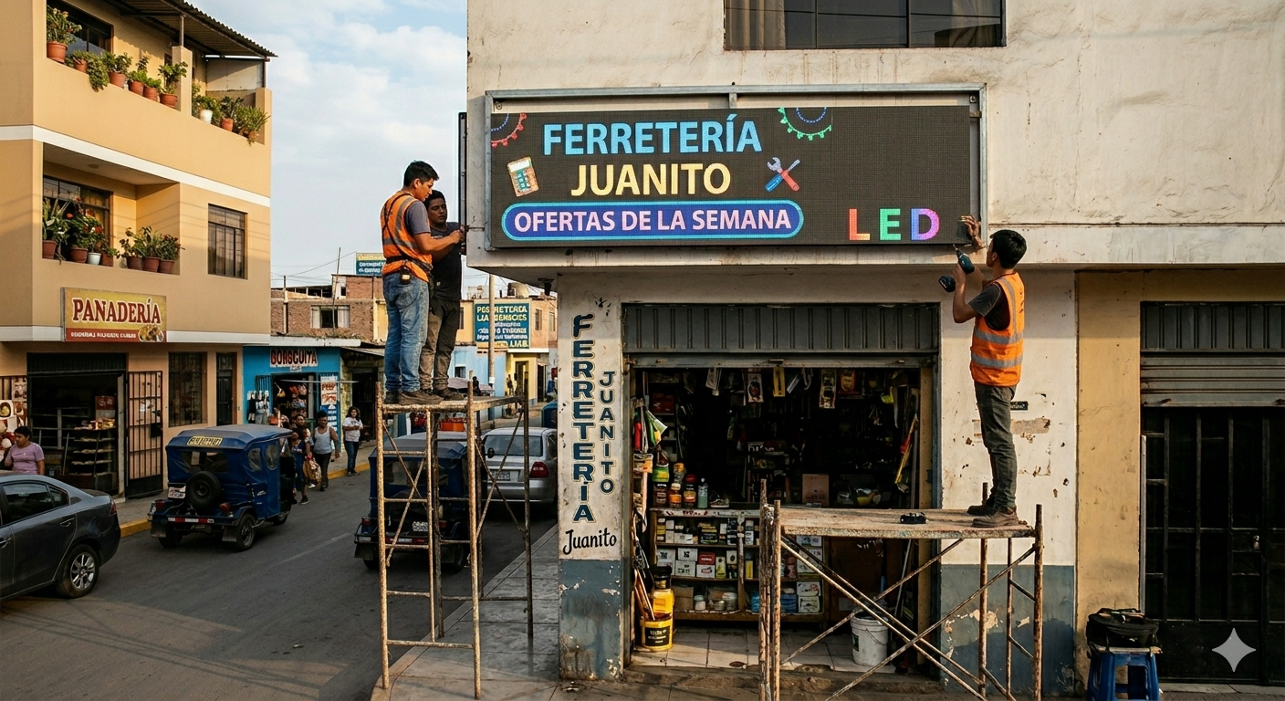 Mantenimiento Técnico de Letreros LED